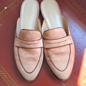 Ann Taylor Suede Loafer Slide